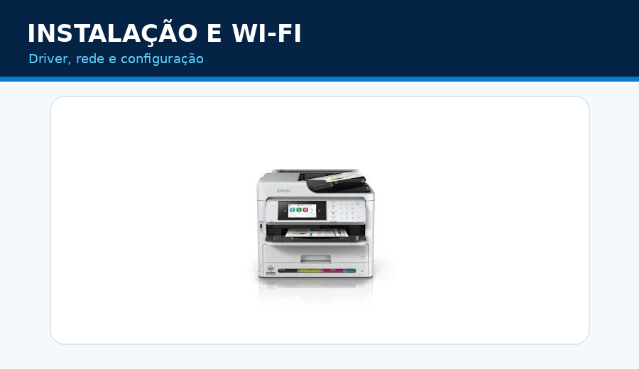 Instalação de impressora Epson no Wi-Fi