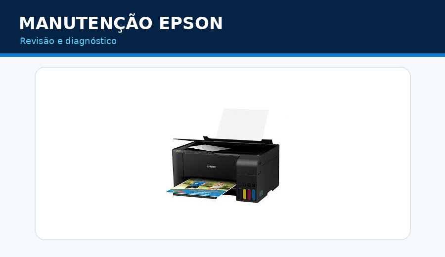 Manutenção de impressoras Epson Ecotank